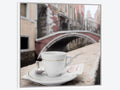 Framed Canvas Art White Floating Frame U5856