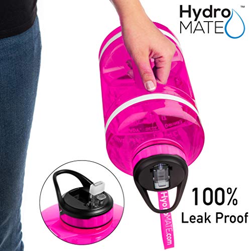 64 oz BPA Free Reusable Water Bottle with Straw and Handle M1725