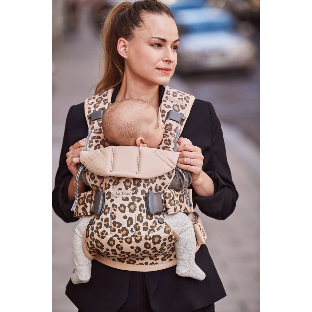 Beige Cotton Baby Carrier X440238