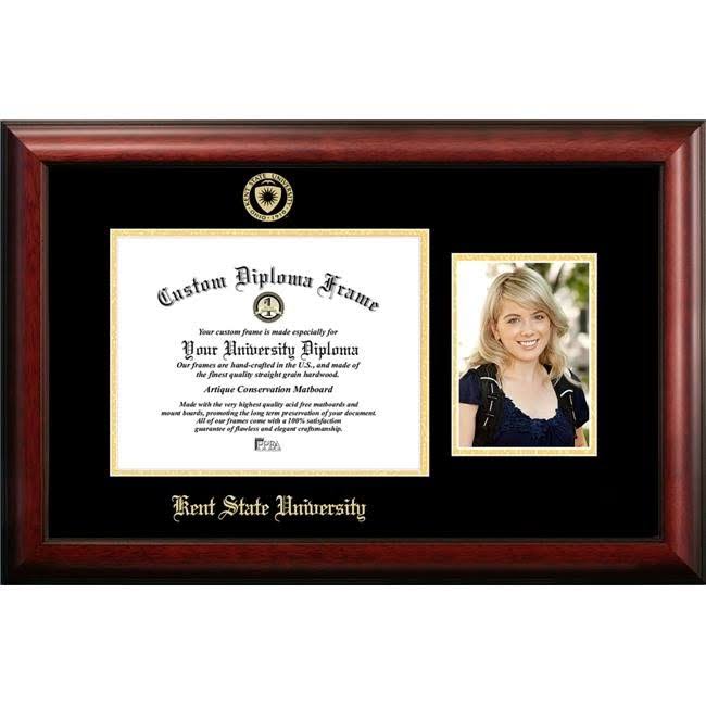 Gold Embossed Diploma Frame with 5 X7 Portrait I297