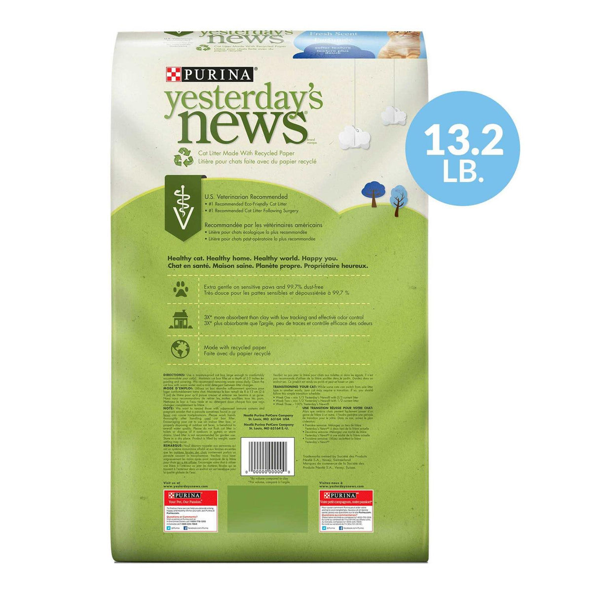 Yesterday's News Cat Litter M4814