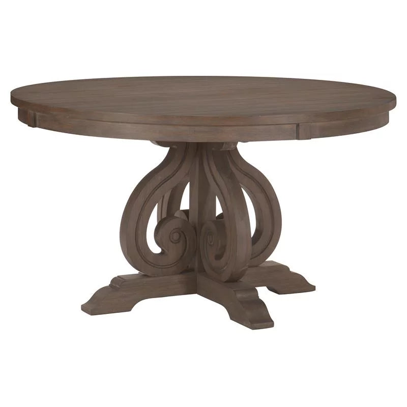 Wood Round Dining Table B70395