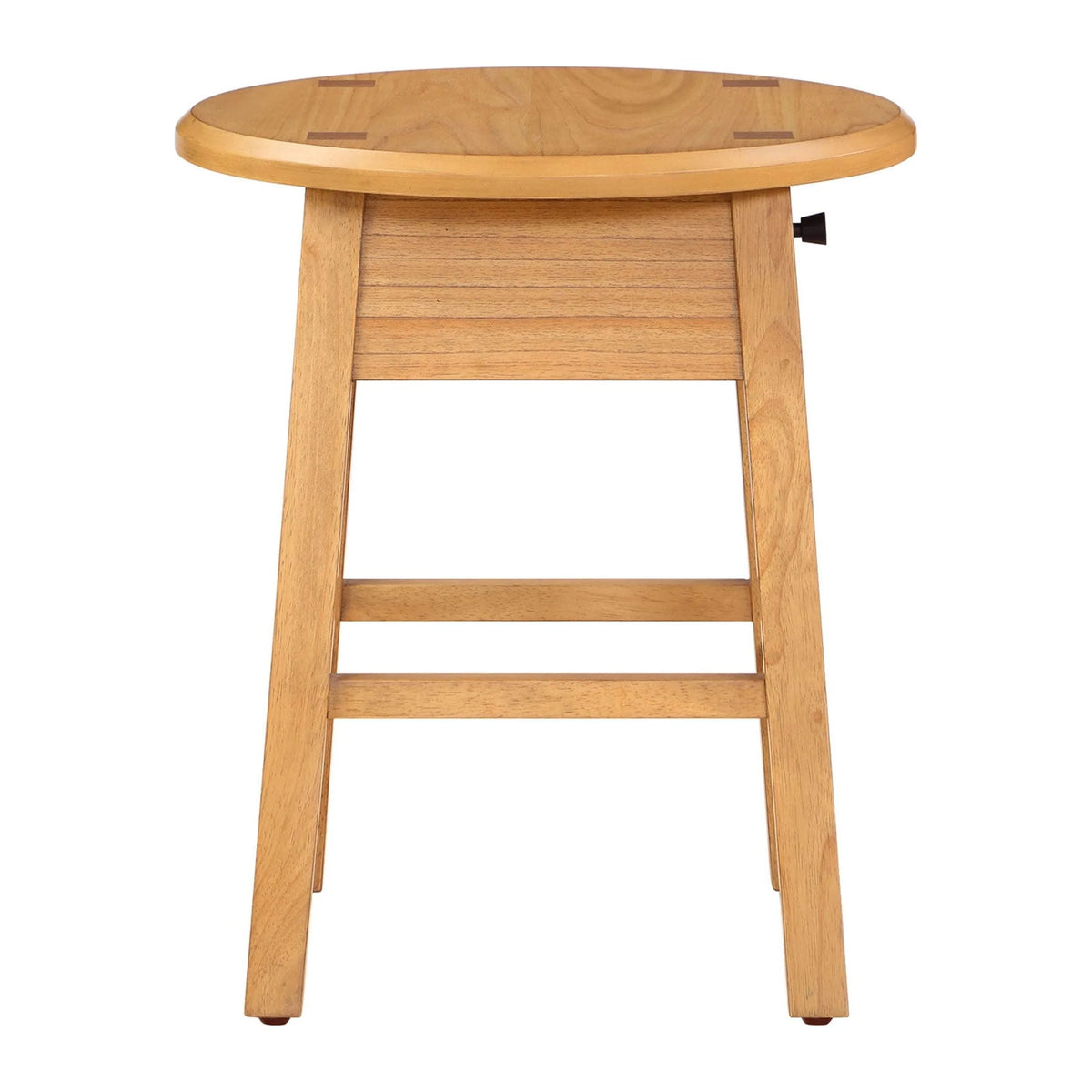 Round Side Table with Solid Wood Frame F4170