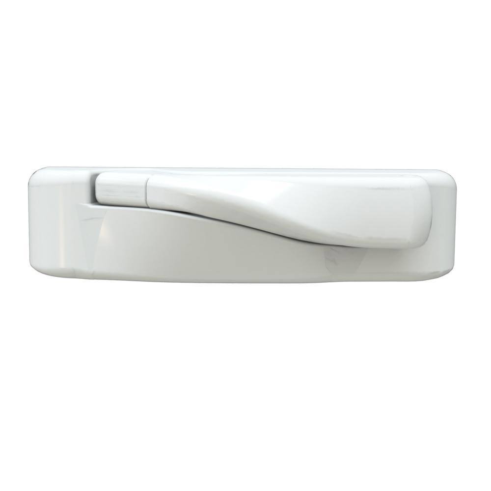 White Vinyl Casement Window with Screen L5562