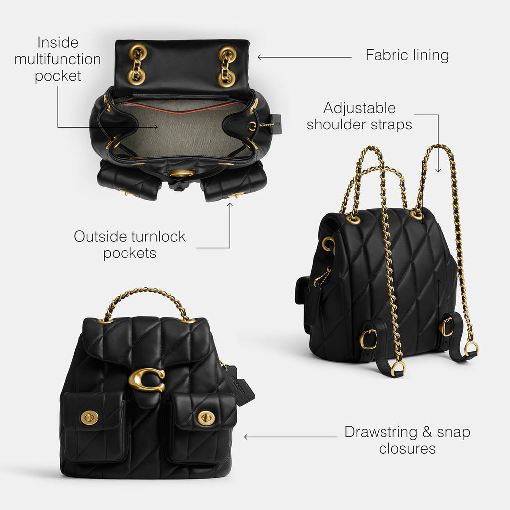 Black Large Backpack Y3179