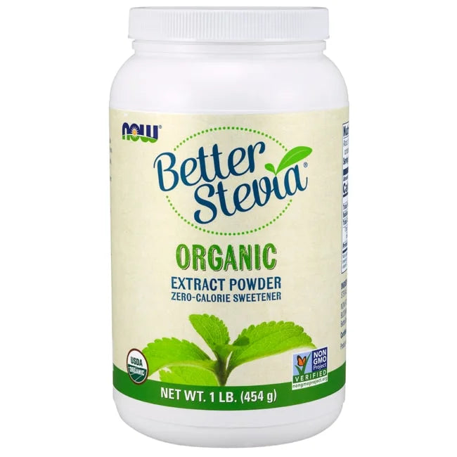 Certified Organic Stevia Extract Powder, 1-Pound N88813