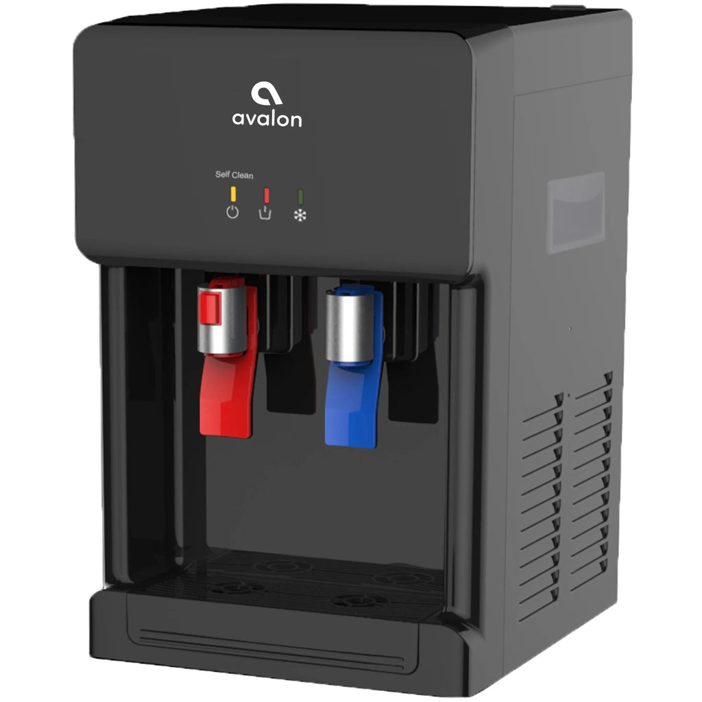 Black Countertop Bottleless Water Dispenser Hot Cold I4298
