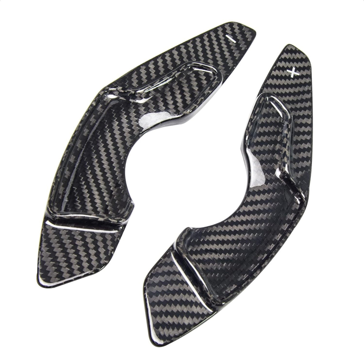 Carbon Fiber Shift Paddle Shifter Extension Trim Cover N30288