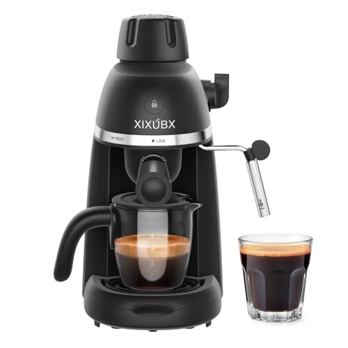 Black 3.5 Bar Espresso & Cappuccino Machine with Steam Wand H683