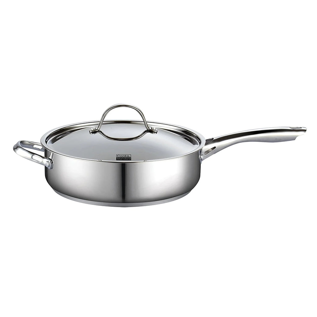 11-inch 5 Quart Stainless Steel Saute Pan with Lid K3049