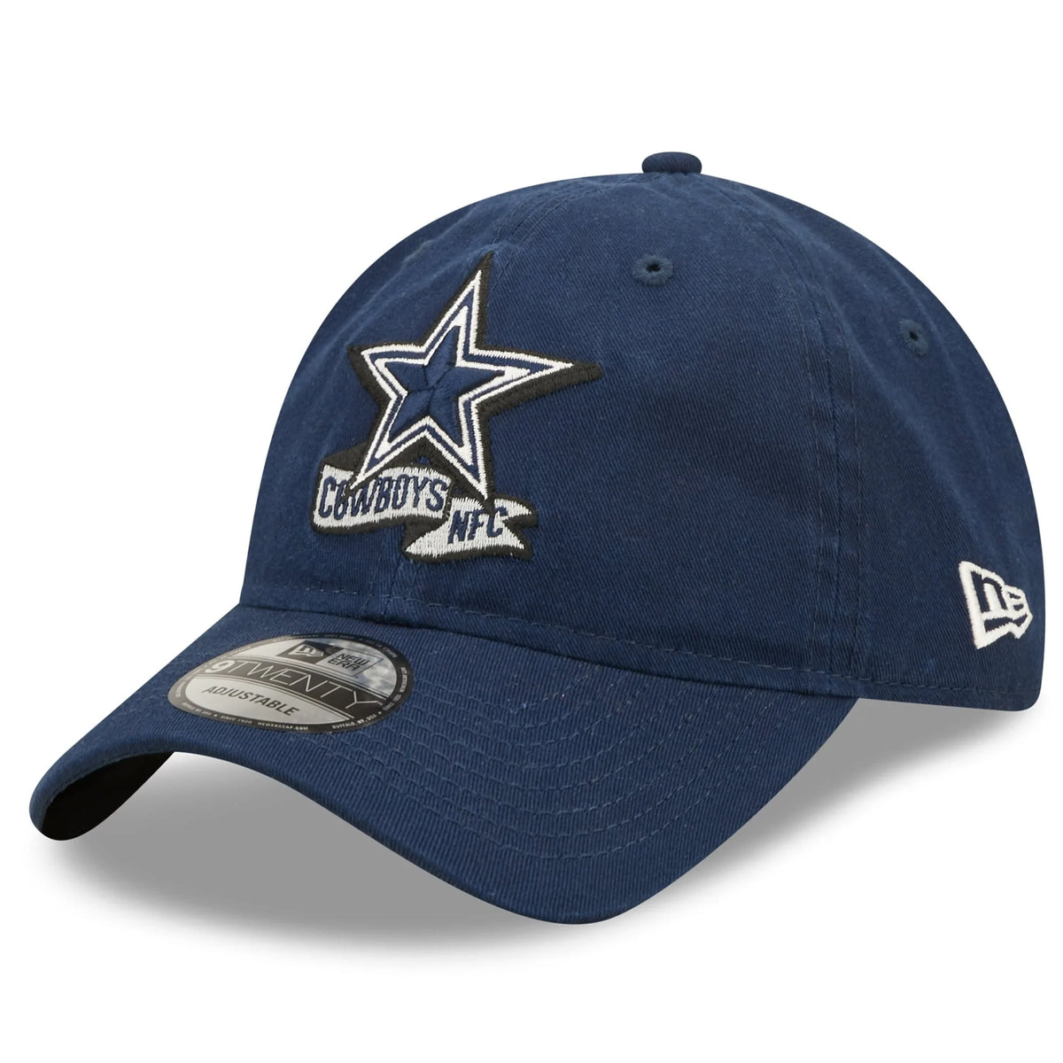 Navy Dallas Cowboys Adjustable Hat H836880