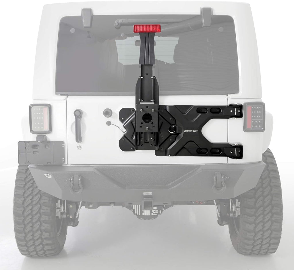 Black Oversize Tire Carrier C443115