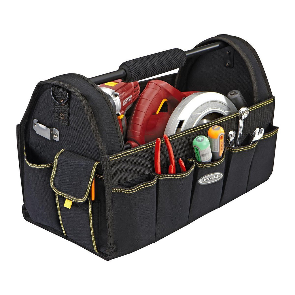 19 in. Tool Tote with 14 Pockets S28324