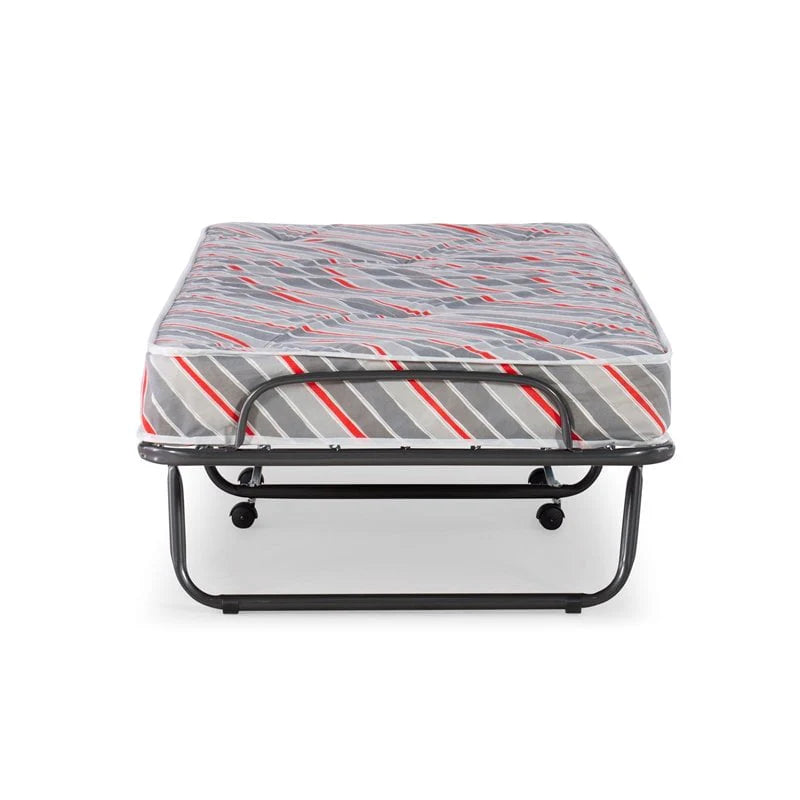 Folding Rollaway Guest Bed with 4 Innerspring Mattress V877