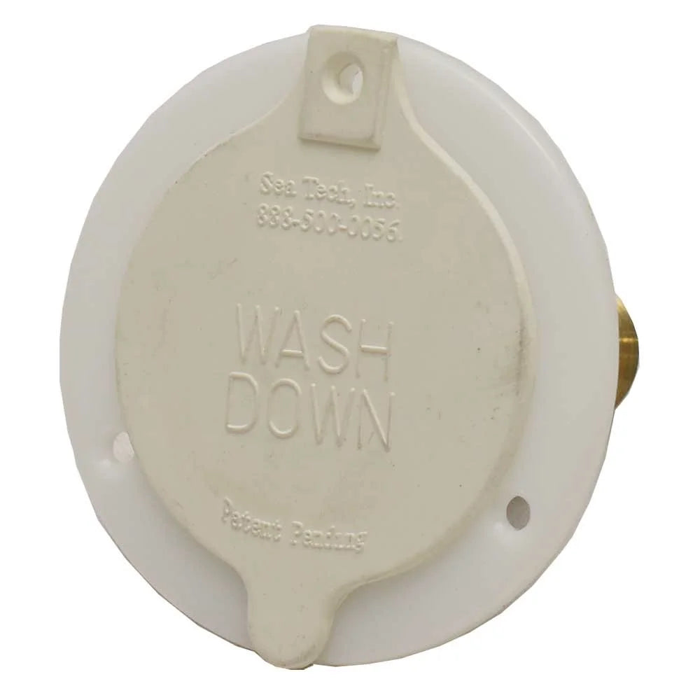 White Plastic Boat Speed Tap B30603