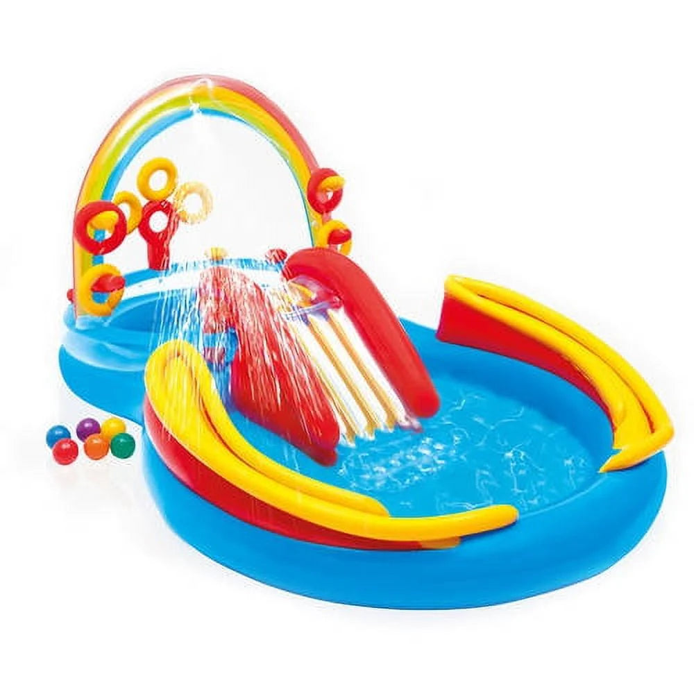 Inflatable Pool & Water Slide V40767