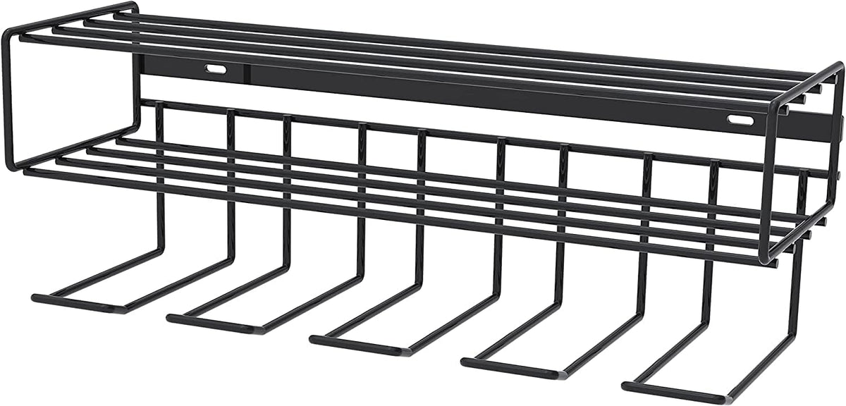 Heavy Duty Floating Tool Shelf 4-Pack Wall Mounted Steel Storage Rack C424