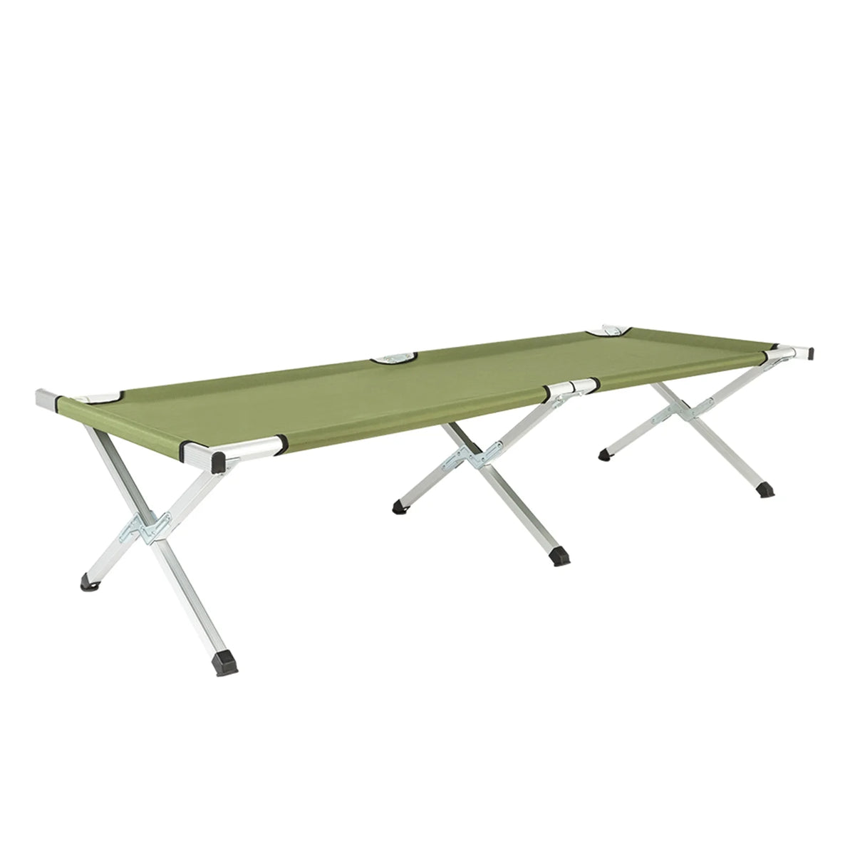 Army Green Portable Folding Camping Cot with Carrying Bag G877