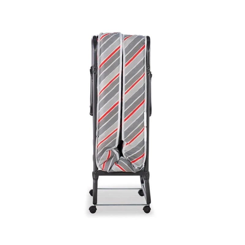 Folding Rollaway Guest Bed with 4 Innerspring Mattress V877