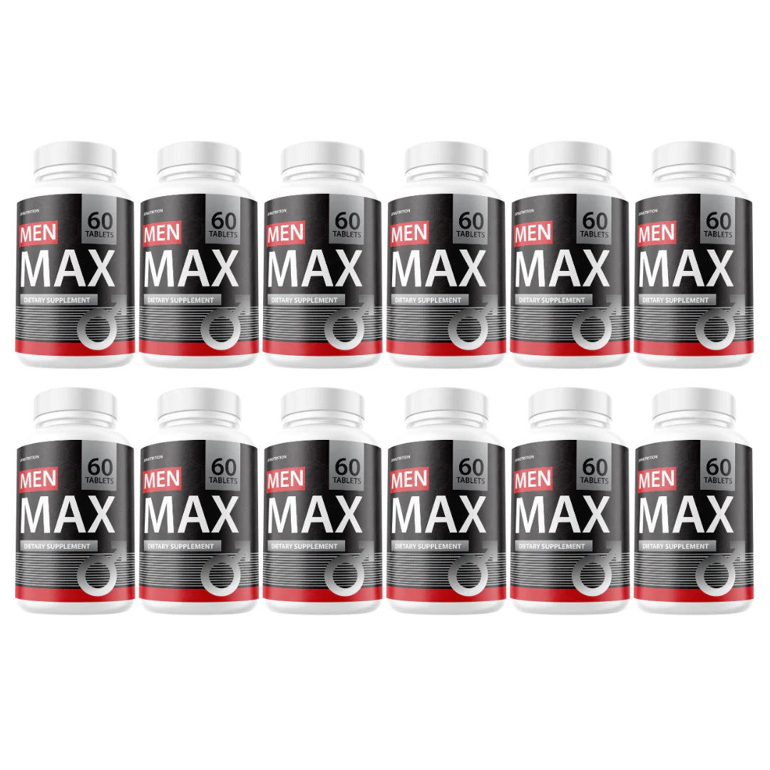 Men Max Enhancement Pills Performance & Drive 12 Bottles Z6801