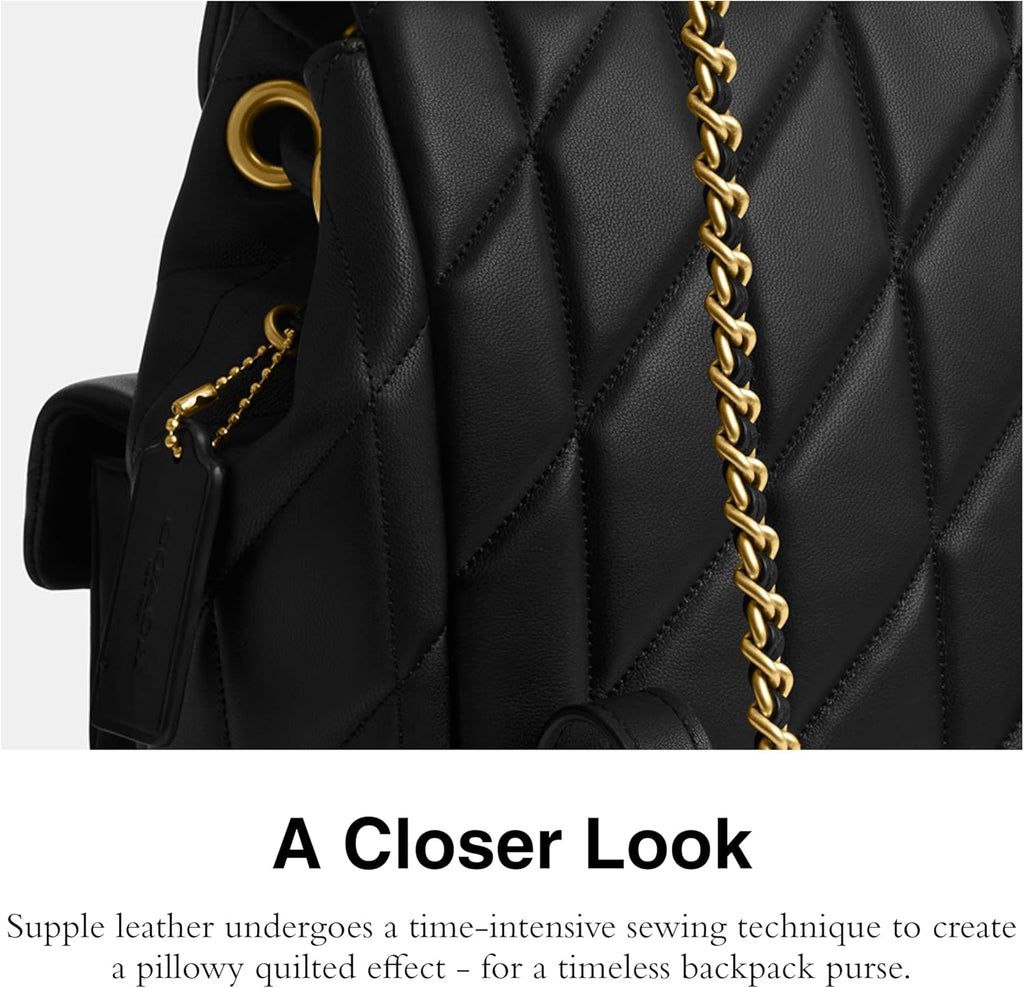 Black Large Backpack Y3179