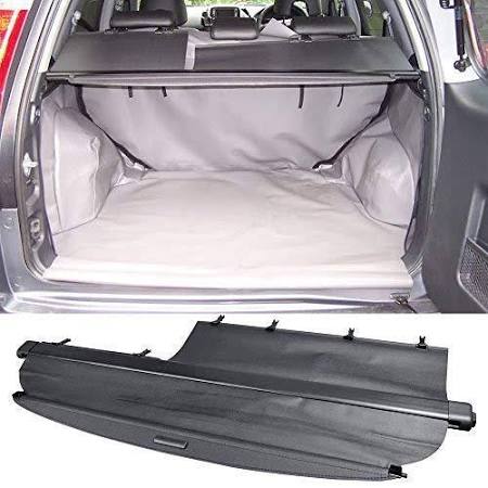 Black Retractable Rear Cargo Trunk Cover R54308