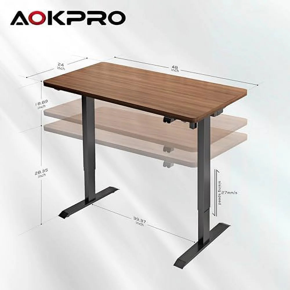 Electric Stand Up Desk Frame Black Q14133