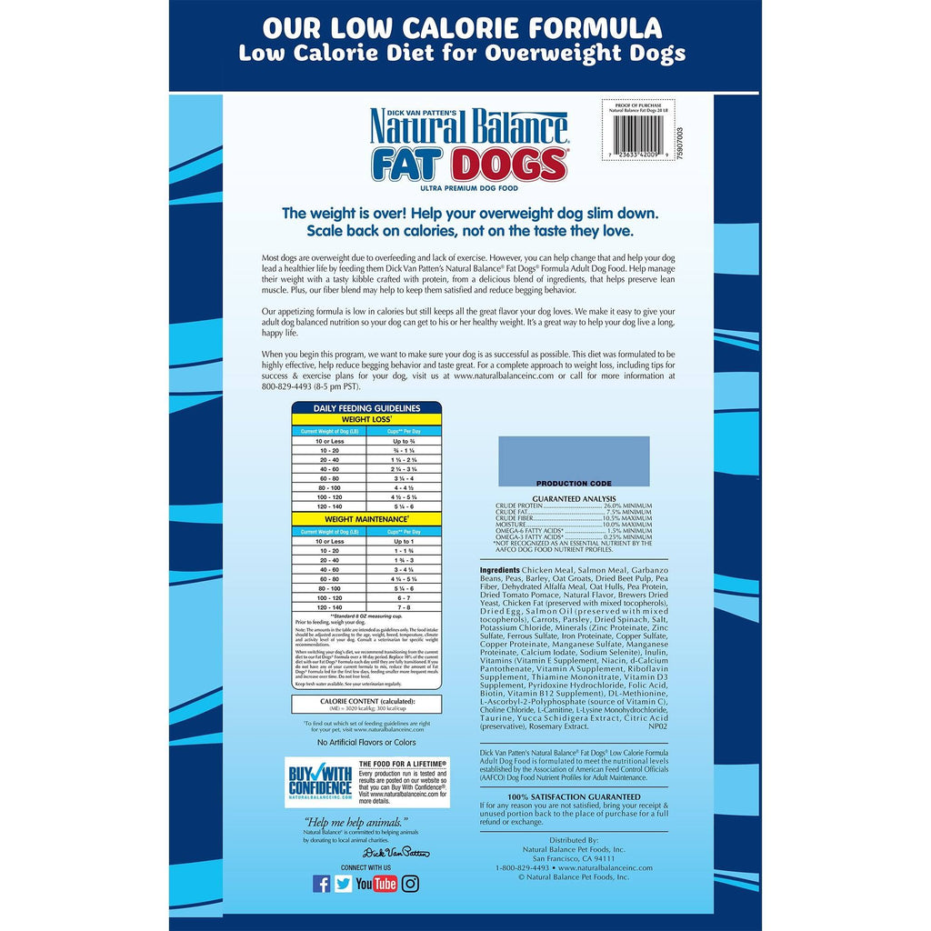 28 lb Chicken Meal Salmon Meal Barley Formula Dog Food G306