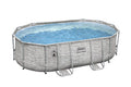 16' x 10' x 48" Oval Above Ground Pool Set T31955