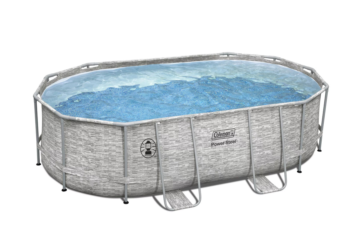 16' x 10' x 48" Oval Above Ground Pool Set T31955