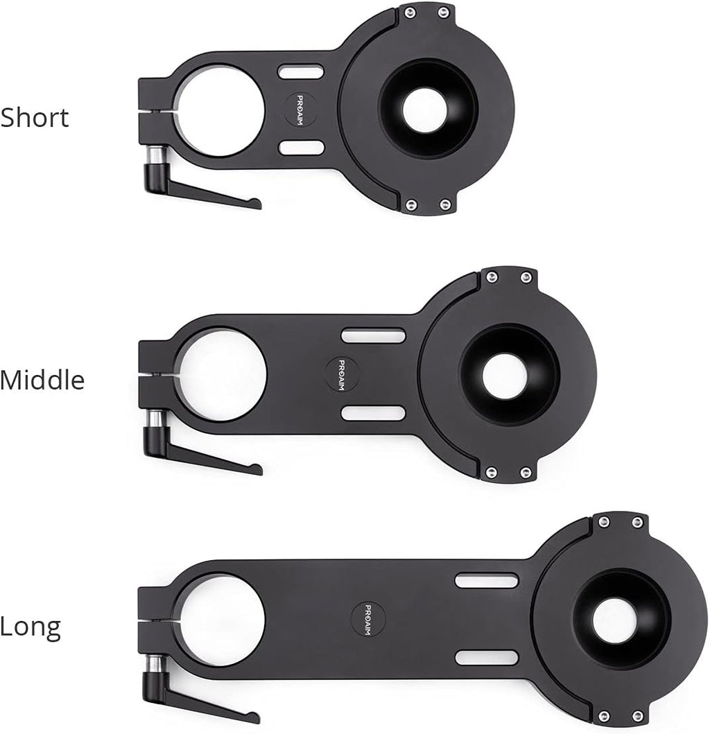 100mm Offset Bowl Adapter Bracket Euro/Elemac Mount Aluminum N1661