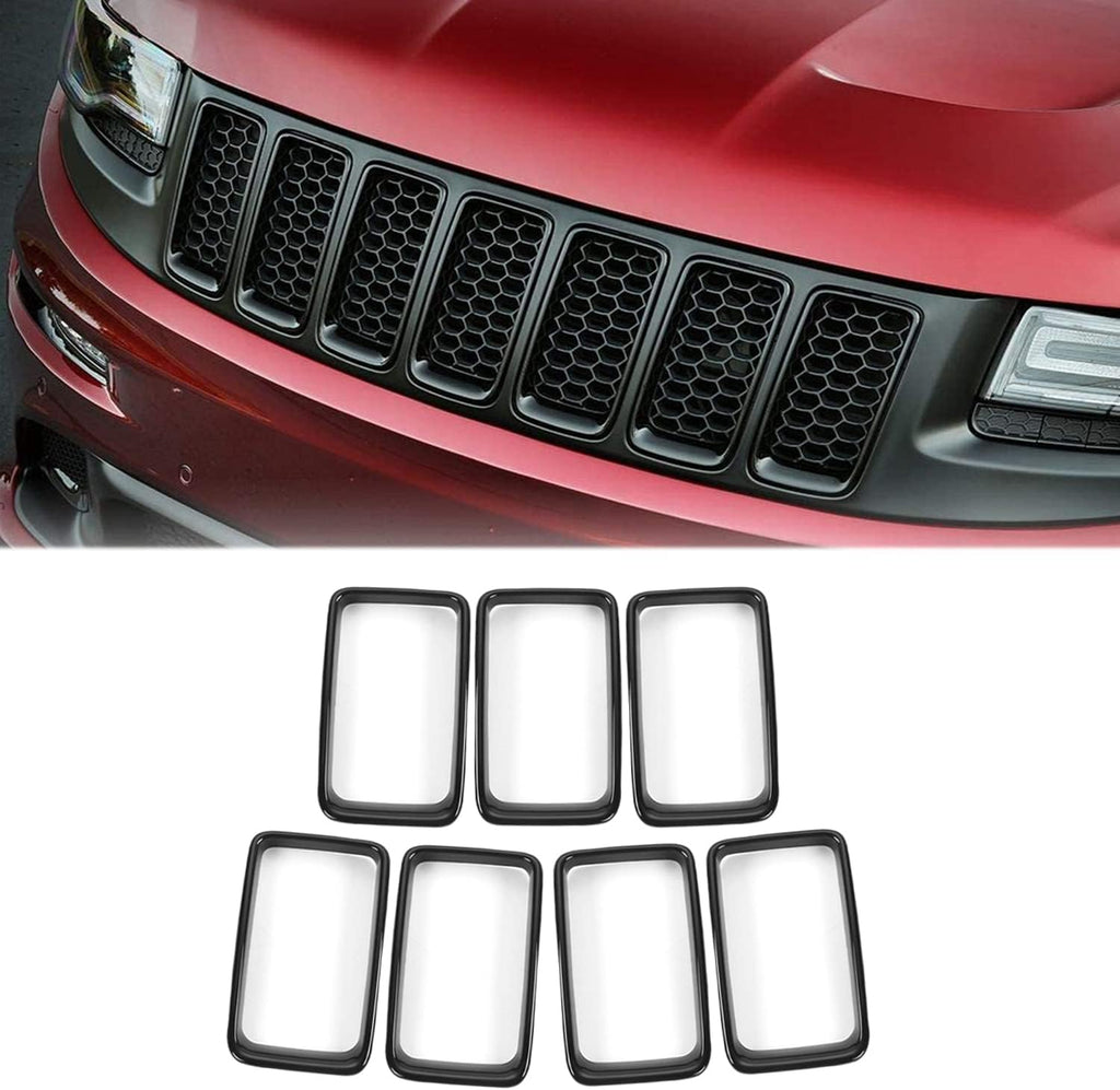 Black Clip-on Grille Inserts Trim Kit O4750