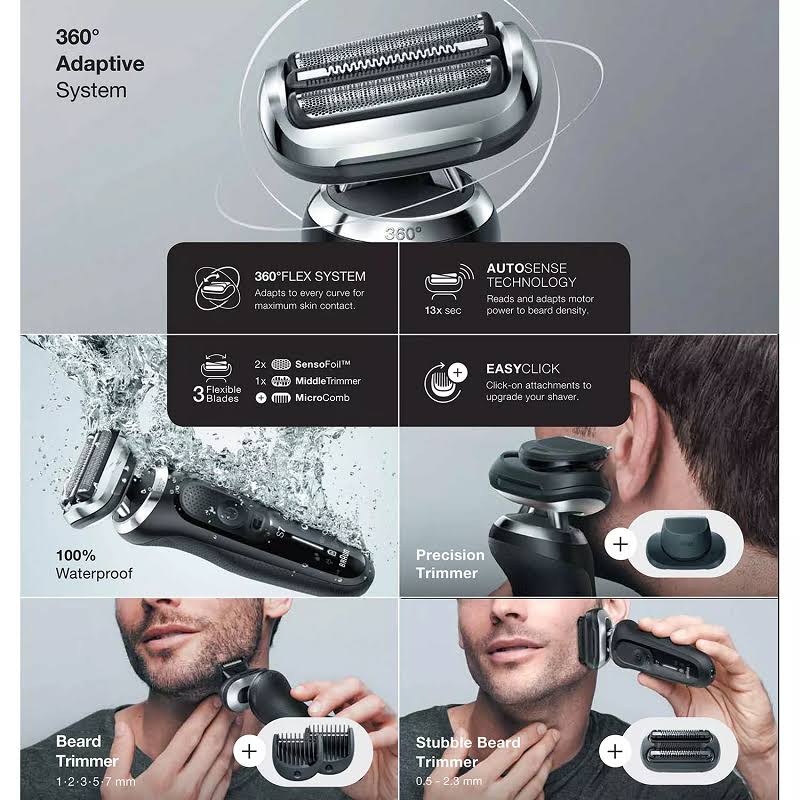 Electric Razor with Smartcare Center A230753