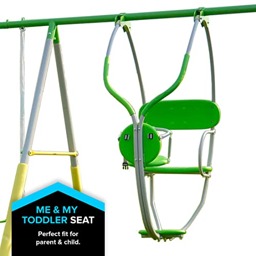 Metal Swing, Slide and Trampoline Set L881