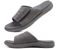 Mens Open Toe Athletic Sport Slides with Arch Support I34575