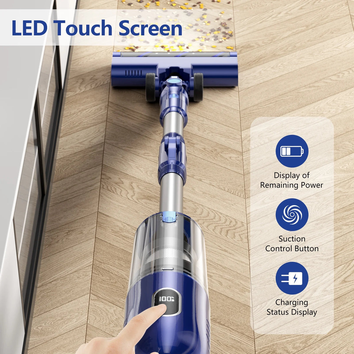 Lightweight Cordless Stick Vacuum Cleaner G45743