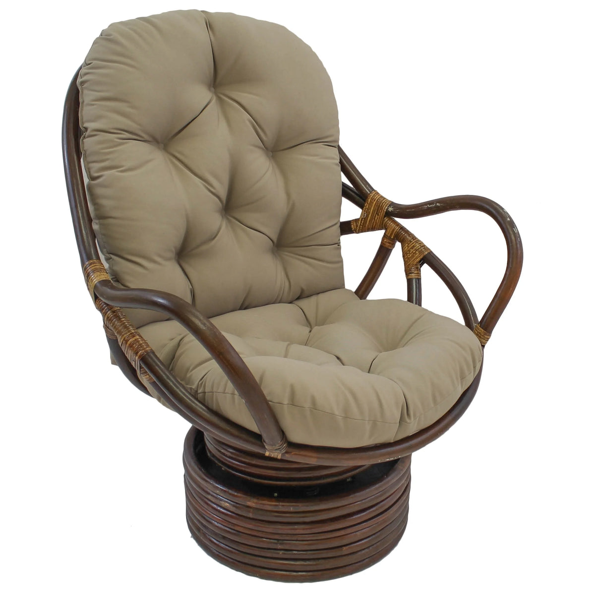 Navy Solid Twill Swivel Rocker Cushion Z71726