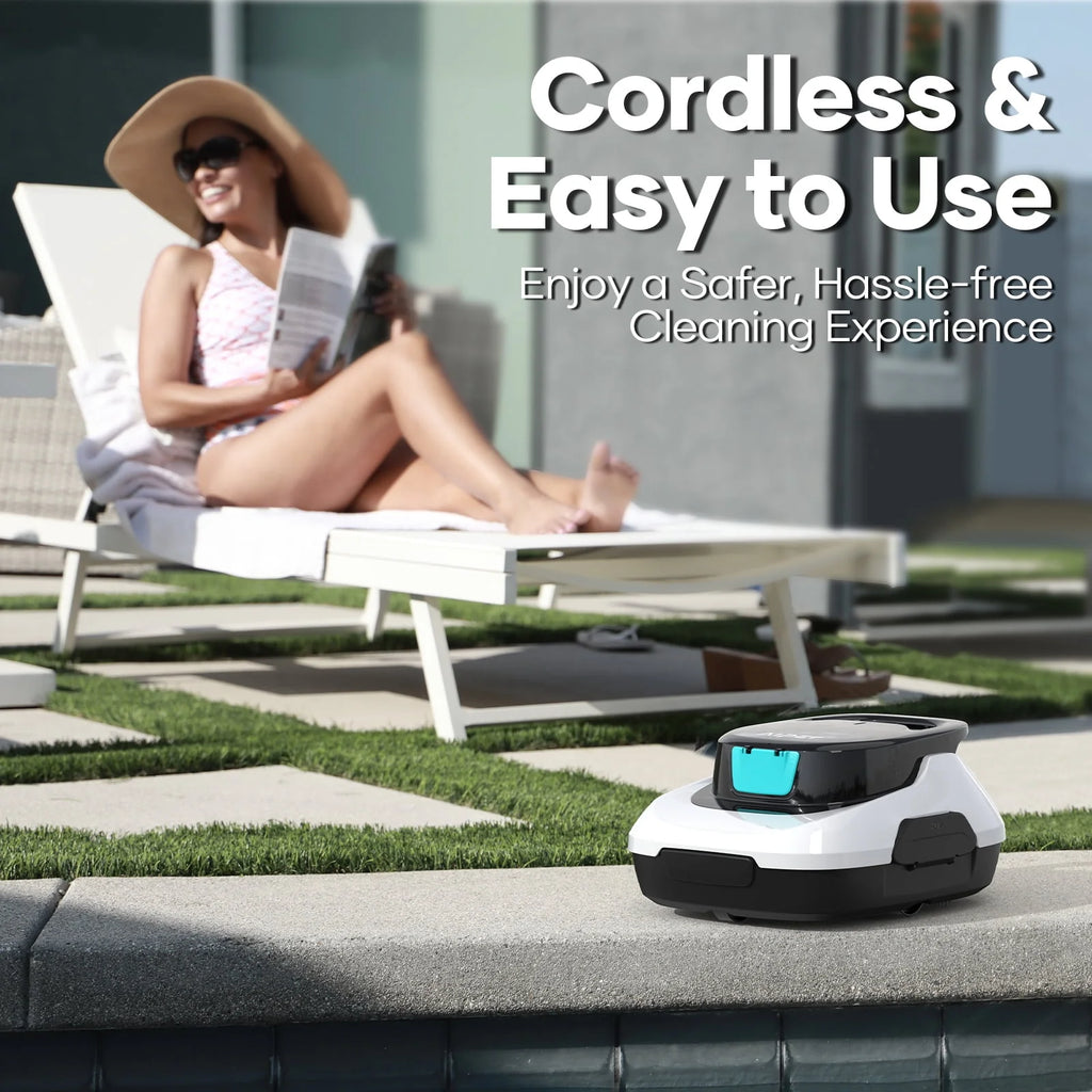 Cordless Robotic Pool Cleaner I492