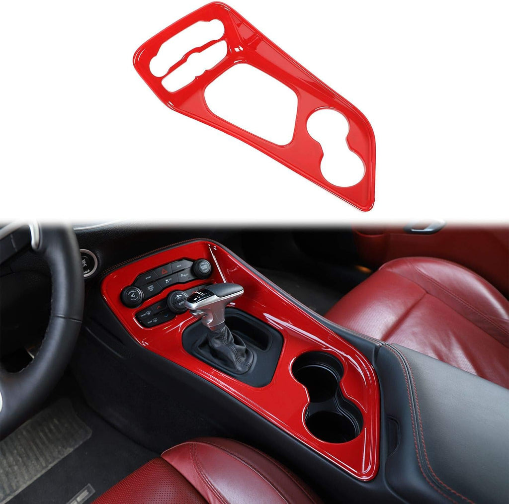 ABS Red Gear Shift Panel Trim Pack of 2 Y3500