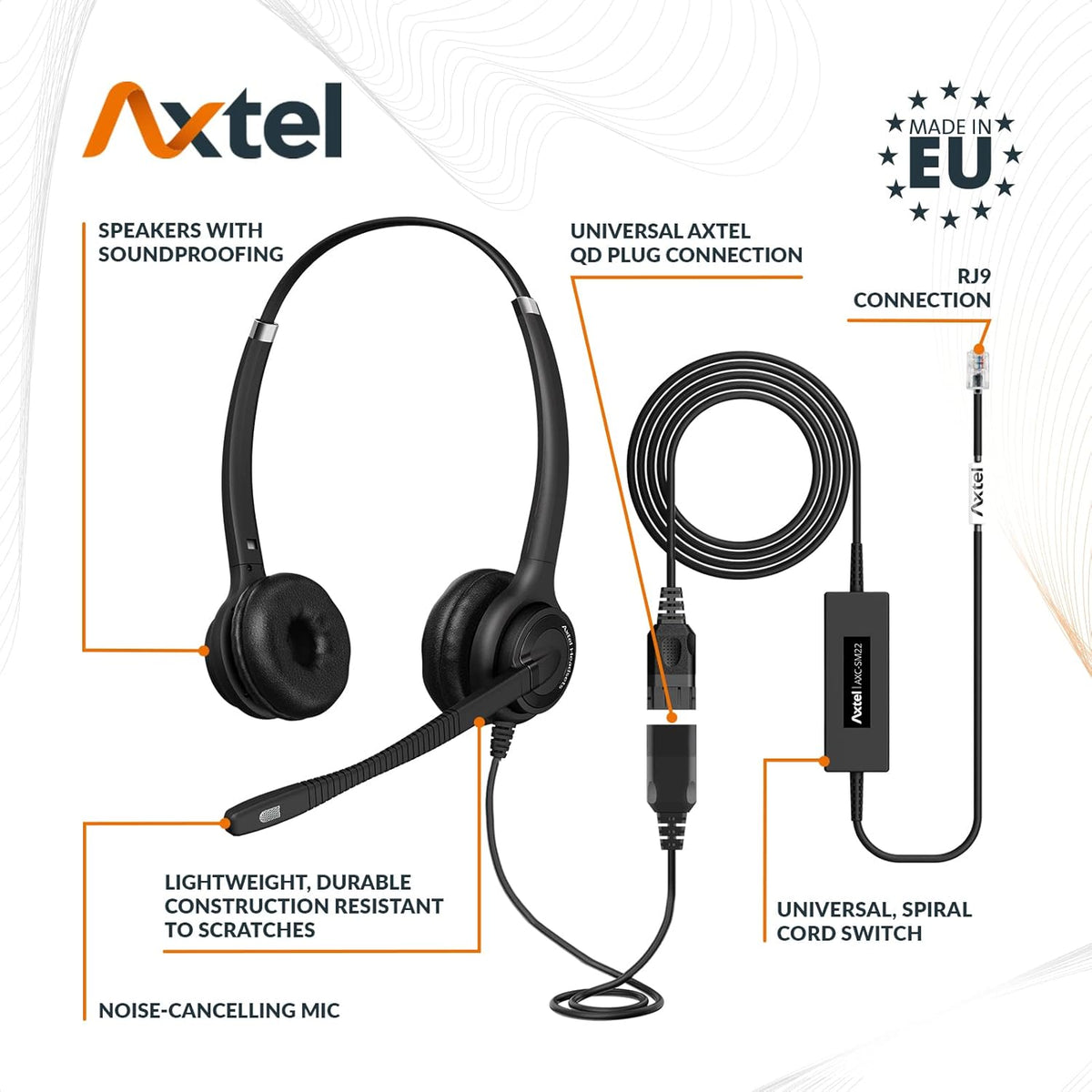 Bundle Elite HDvoice Duo NC with Cable I47276