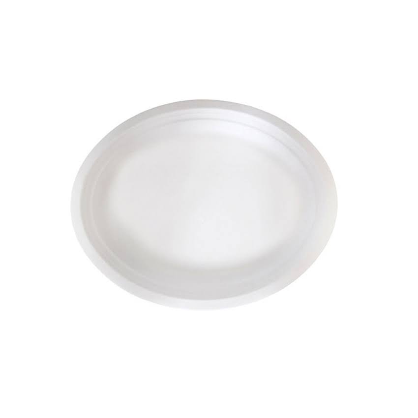 Oval Sugarcane Plate U5815