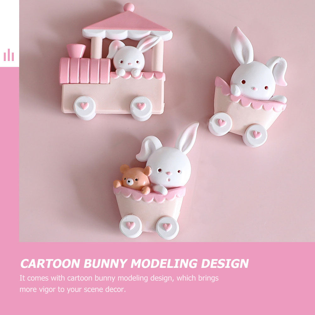 Mini Toy Ornaments Dollhouse Rabbit Decor Z91951