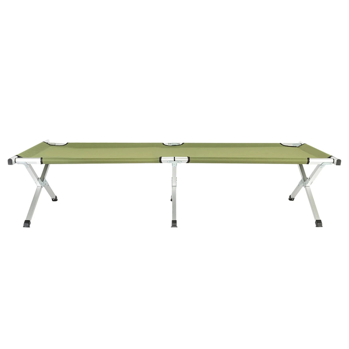 Army Green Portable Folding Camping Cot with Carrying Bag G877
