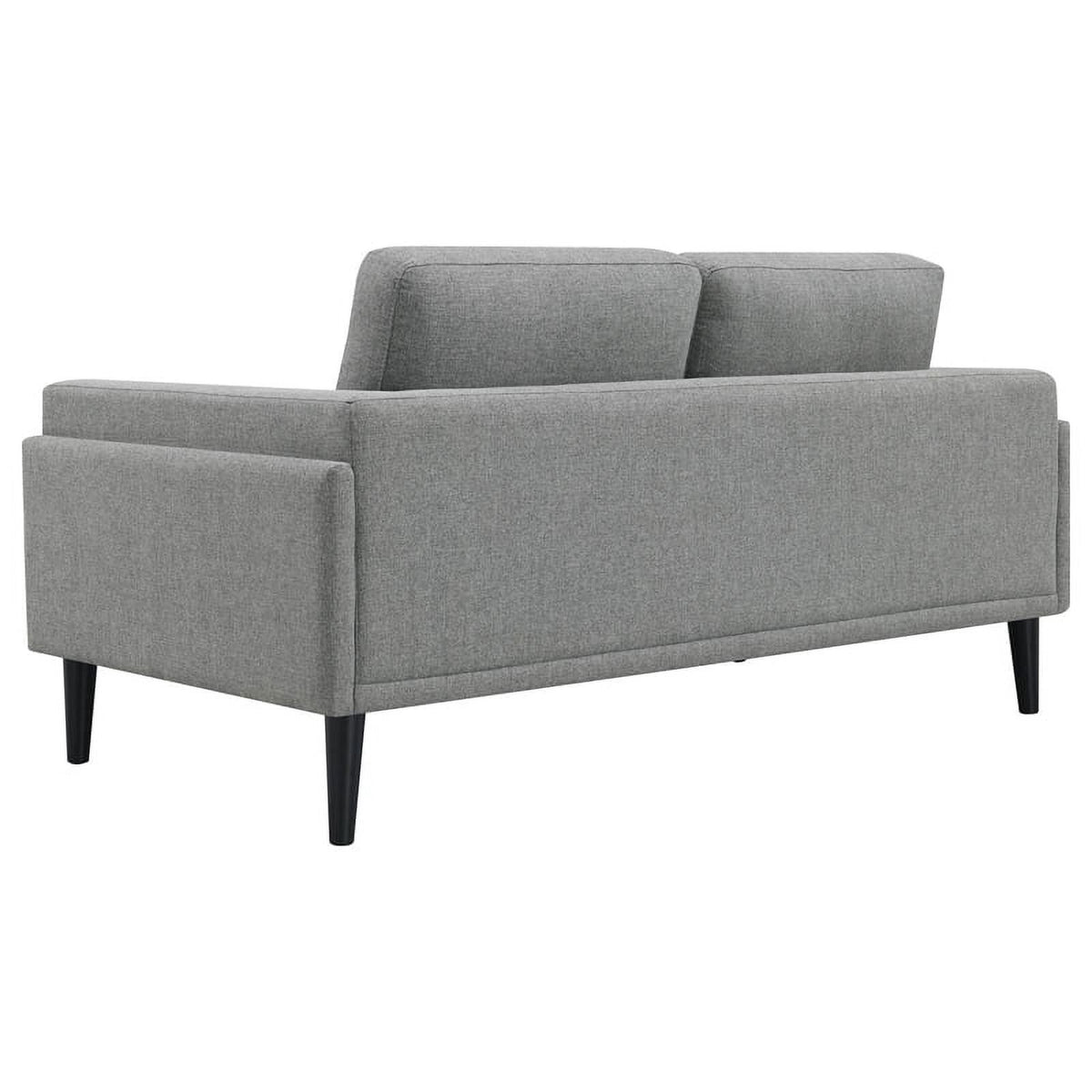 3-Piece Upholstered Fabric Sofa Set in Gray L7100