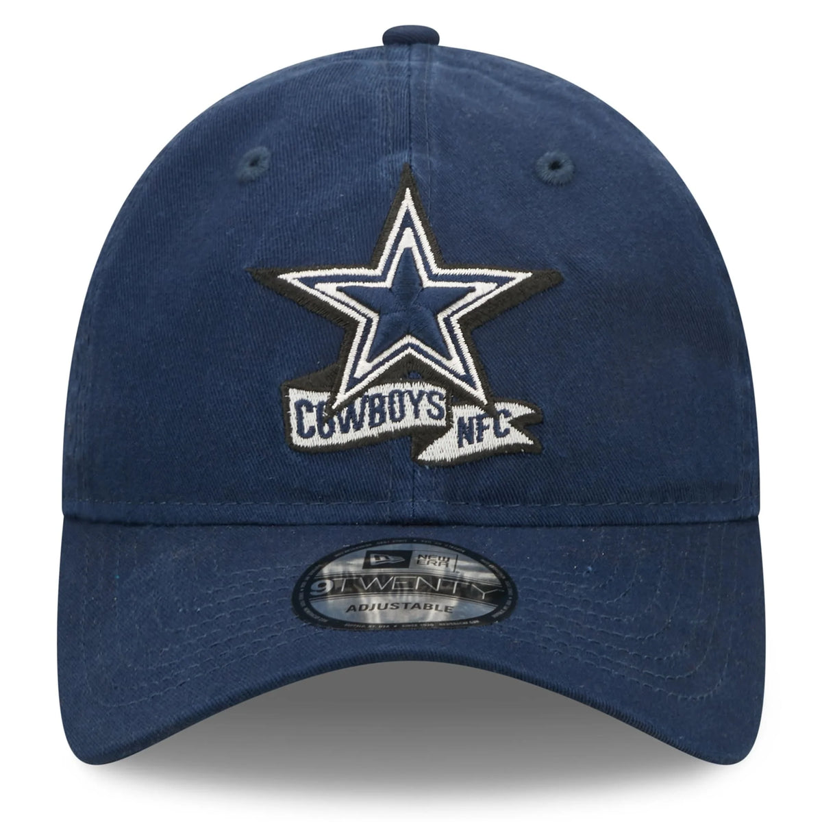 Navy Dallas Cowboys Adjustable Hat H836880