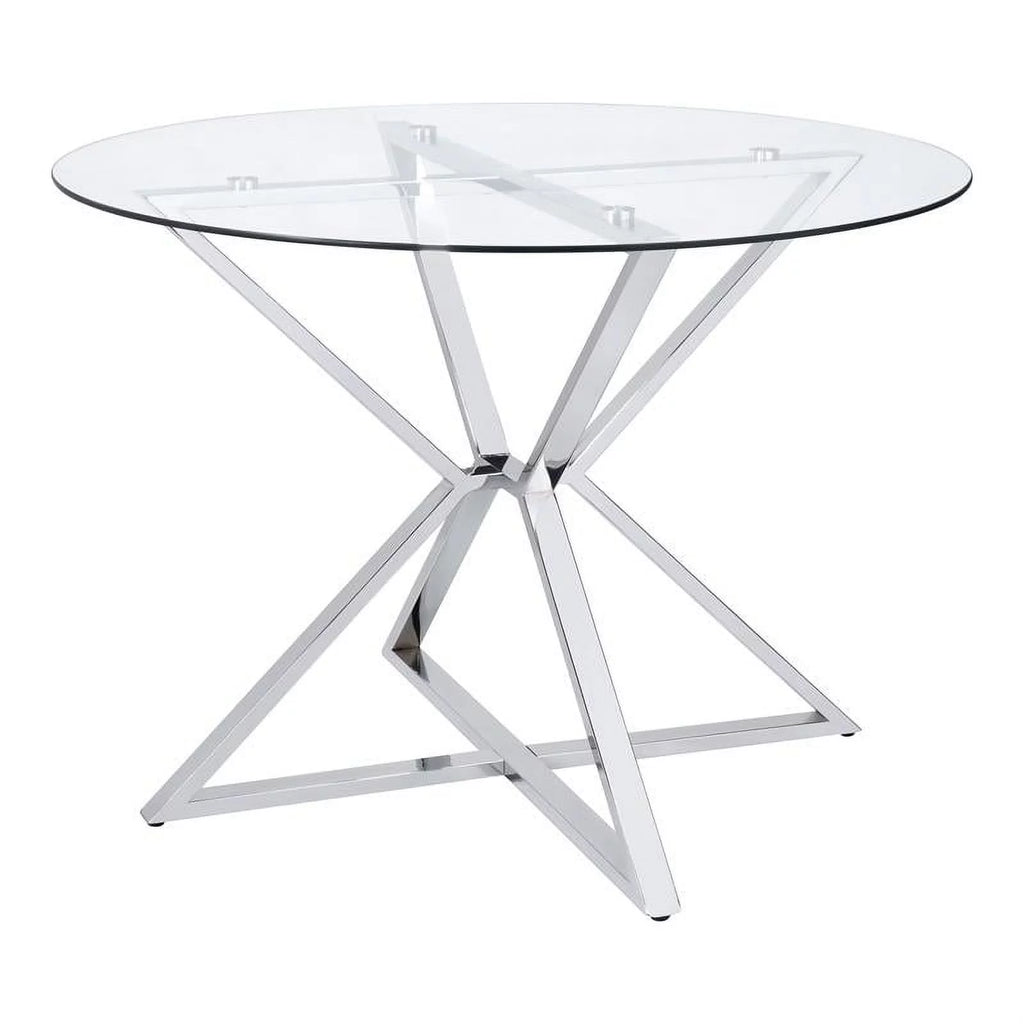 Round Glass Top Dining Table P245064