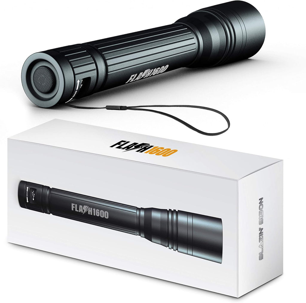 1600 Lumen Rechargeable LED Flashlight K674845