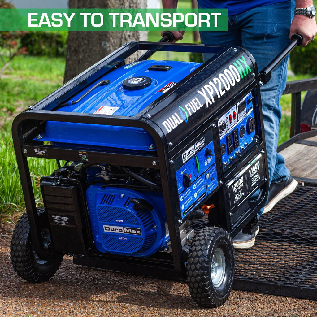 Portable Dual Fuel Generator with CO Alert 12,000 Watt P92980