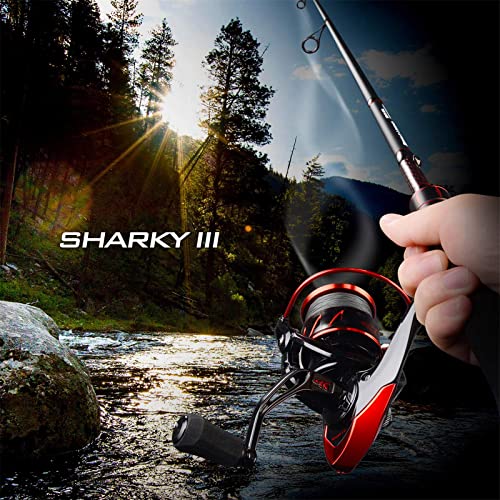 Carbon Fiber Spinning Reel with 39.5 LBs Max Drag D9592
