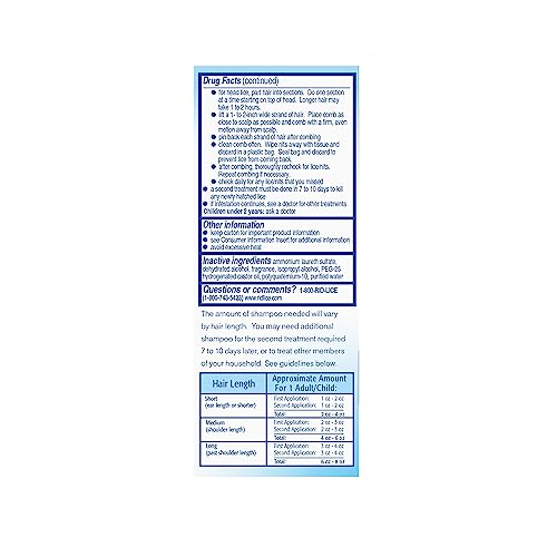 2 Fl Oz Lice Killing Shampoo with Nit Comb E8507